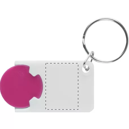 Trolex kulcstartós bevásárlókocsi érme