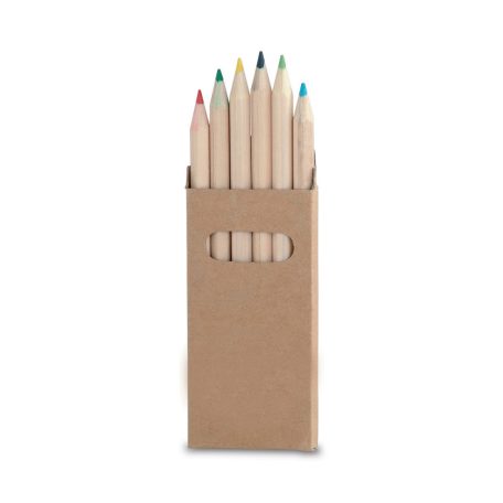Girls színes ceruzakészlet, 6 darabos