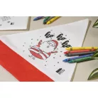 Julfar Hat színezhető Mikulássapka