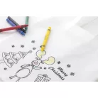 Julfar Shop színezhető karácsonyi táska
