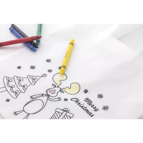Julfar Shop színezhető karácsonyi táska