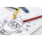 Julfar Gift színezhető karácsonyi zokni