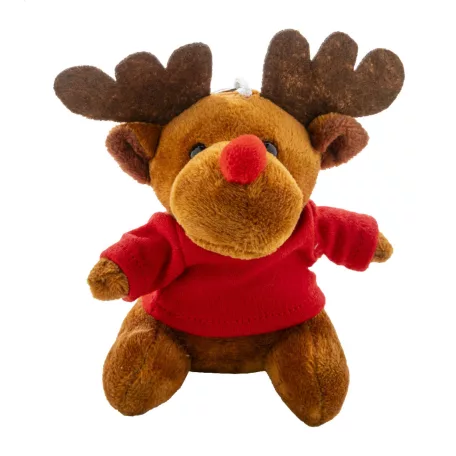 Julren plüss karácsonyi rénszarvas kulcstartó