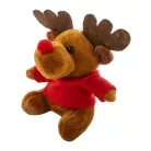 Julren plüss karácsonyi rénszarvas kulcstartó