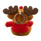 Julren plüss karácsonyi rénszarvas kulcstartó