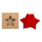 Vagnes RPET karácsonyi poháralátét szett