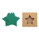 Vagnes RPET karácsonyi poháralátét szett