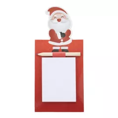 Julliste karácsonyi mágneses jegyzettömb, Mikulás