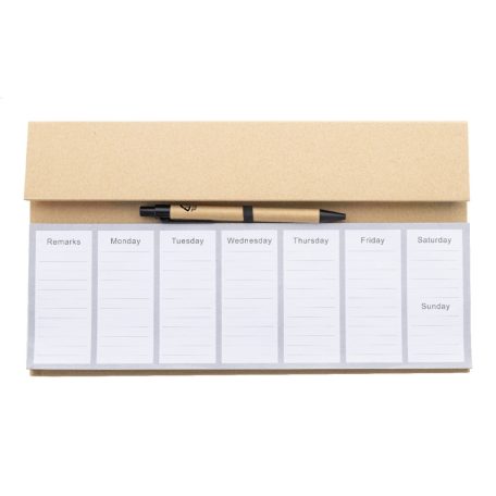 Weeknot heti asztali tervező