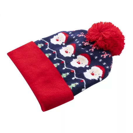 Norrsken karácsonyi LED-es téli sapka, Mikulás