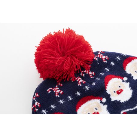 Norrsken karácsonyi LED-es téli sapka, Mikulás