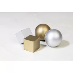 Cubix Shine metálfényű stresszlabda