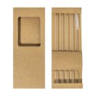 Borosip üveg szívószál szett