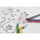 Zocolo RPET színezhető hátizsák, állatok