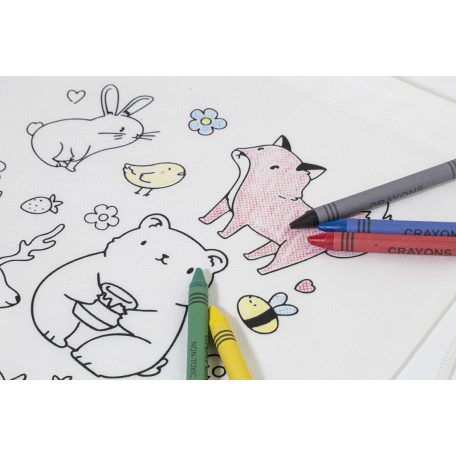 Zocolo RPET színezhető hátizsák, állatok