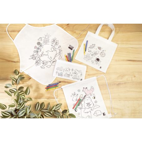 Spacolo RPET színezhető bevásárlótáska