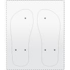 Suboslip szublimációs strandpapucs