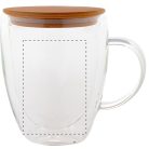 Grobina üveg thermo bögre