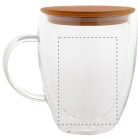 Grobina üveg thermo bögre