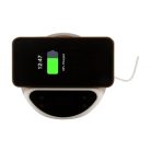 Rabolarm ébresztőóra vezeték nélküli töltővel