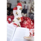 Julsokka karácsonyi zokni, rénszarvas