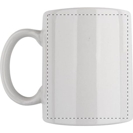 Honan fehér porcelán bögre