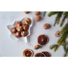 Jokkmokk karácsonyi kínáló tál, karácsonyfa