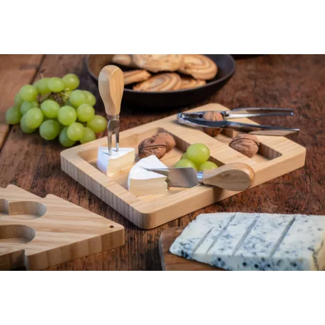 Jarlsberg karácsonyi sajtkés szett