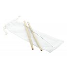 BooSip bambusz szívószál szett