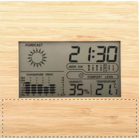 Boocast bambusz időjárás-állomás