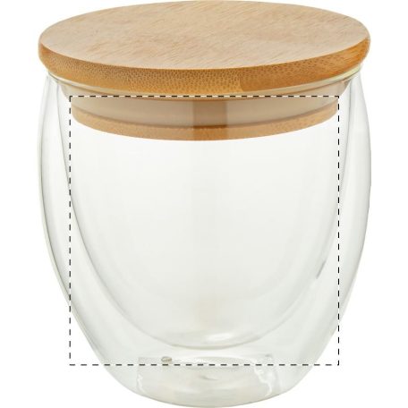 Bondina S üveg thermo pohár