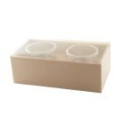 Mocaboo üveg bögreszett