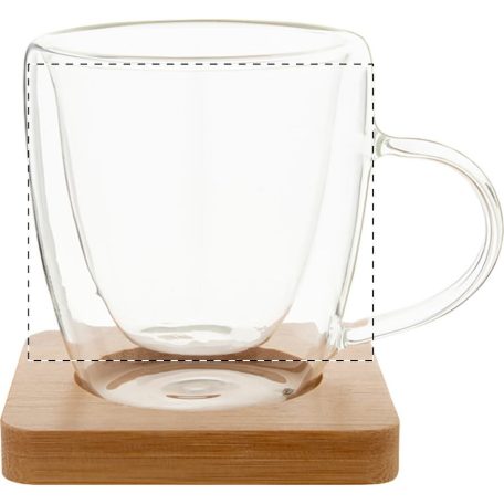 Mocaboo üveg bögreszett