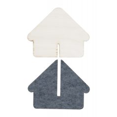Hutty dekoráció, ház alakú