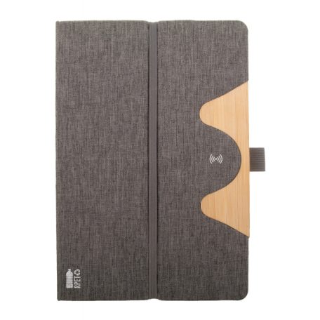 Chatom RPET vezeték nélküli töltős jegyzetfüzet