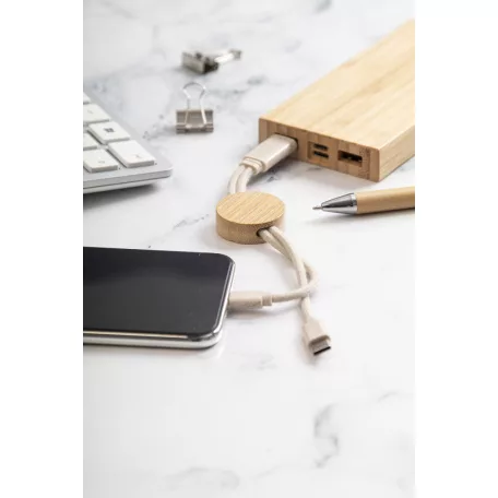 Mugory USB töltős kulcstartó