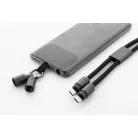 Fastly 60 W-os RPET mobiltartós nyakpánt