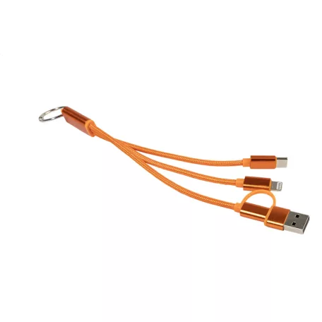 Rafob kulcstartós USB töltőkábel