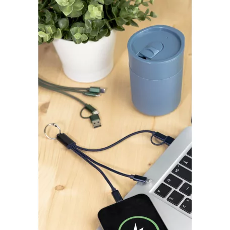 Rafob kulcstartós USB töltőkábel