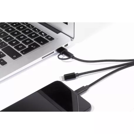 Rafob kulcstartós USB töltőkábel