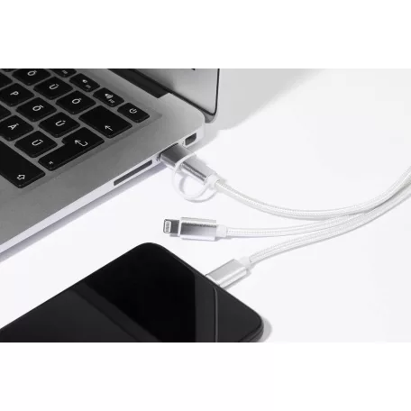 Rafob kulcstartós USB töltőkábel