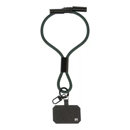 CuffCharge 60 W-os RPET mobiltartós csuklópánt kábellel