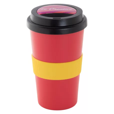 CreaCup egyediesíthető thermo pohár, fedő
