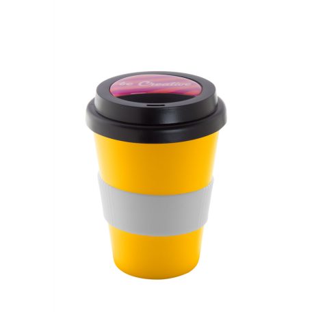 CreaCup Mini egyediesíthető thermo pohár, fedő