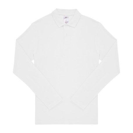 B&C ID.001 LSL férfi hosszú ujjú galléros póló