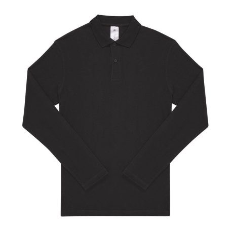 B&C ID.001 LSL férfi hosszú ujjú galléros póló