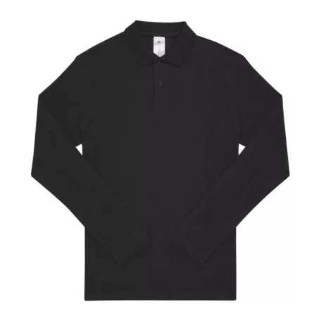 B&C ID.001 LSL férfi hosszú ujjú galléros póló