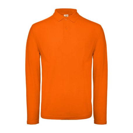 B&C ID.001 LSL férfi hosszú ujjú galléros póló