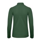 B&C ID.001 LSL női hosszú ujjú galléros póló