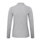 B&C ID.001 LSL női hosszú ujjú galléros póló